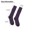thumbnail image 2 of Yiaed Mexican Frogs Print Great elasticity Adult Stockings Sports socks for Men and Women, 2 of 6