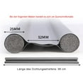 thumbnail image 2 of Burlete para puerta Laklulu de 96 cm, burlete para puerta, burlete para bloquear el ruido de la puerta, 2 of 5