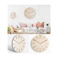 thumbnail image 3 of Simple Wall Clock 12 Inch Living Room Home Watch Fashion Bedroom Clock-Beige, 3 of 6