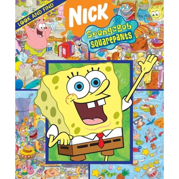 Nickelodeon Spongebob Squarepants: Look and Find (Hardcover) by Pi Kids
