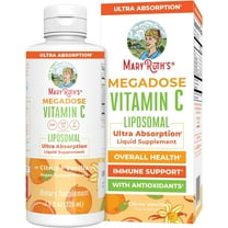 MaryRuth's Vitamin C Liposomal Liquid Supplement, 500mg, Vegan, Non-GMO, Sugar-Free, Skin Health