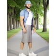 thumbnail image 4 of Short Hombre Casual Cintura Ajustable Detalles Texturizados Diseño Moderno, 4 of 5