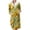 Yellow, variant on MEICHEN Plush Fleece Robe for Women Long Floral Print Flannel Hooded Bathrobe Plus Size Women's Loungewear