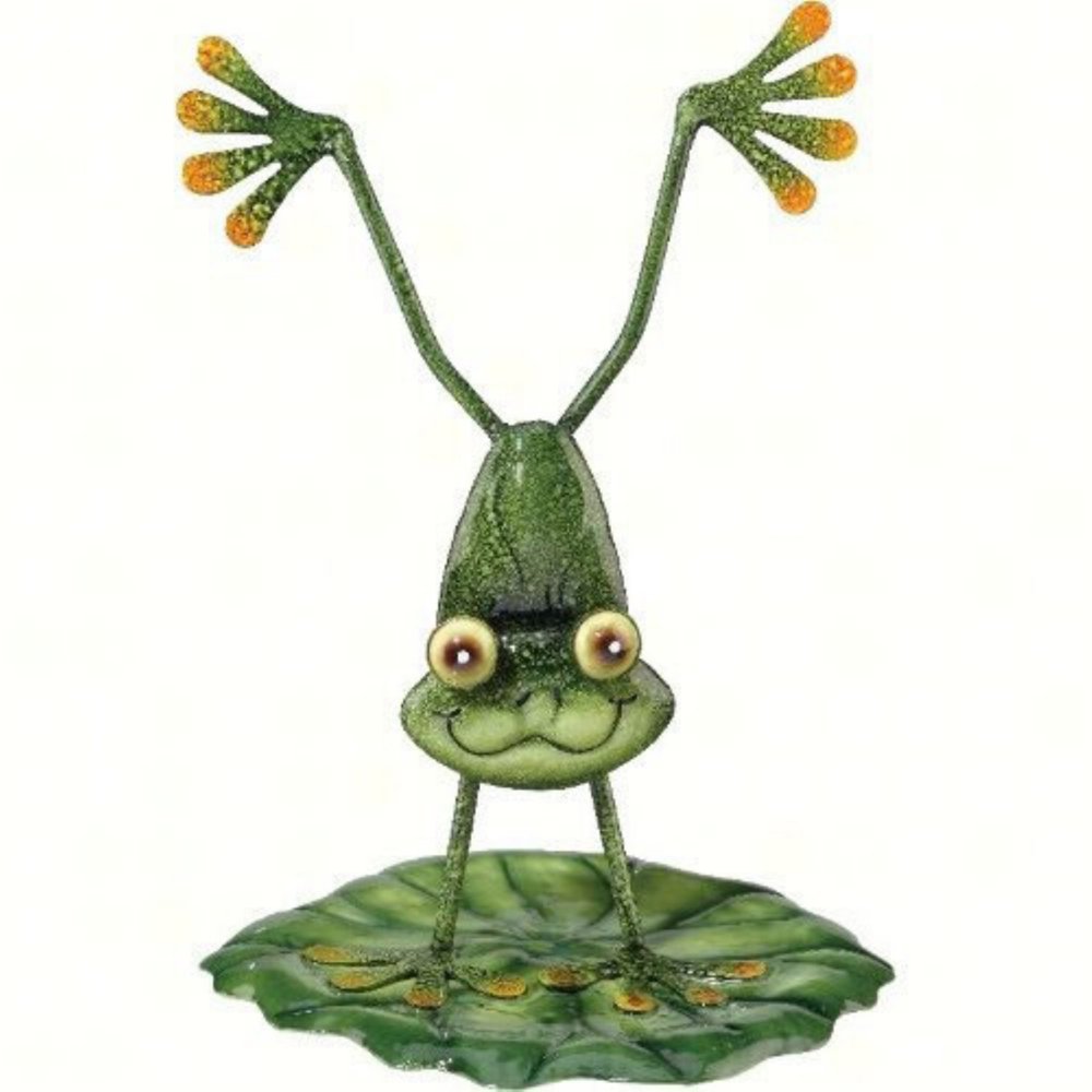 Regal Art and Gift Handstand Frog Garden Decor