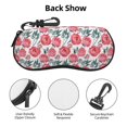 thumbnail image 4 of Picia Rose Flowers Print Sunglasses Case, Eyeglasses Case Protector Large Glasses Case, Key Lock Case Protective Glasses Holder Eyeglasses Cases, 4 of 8