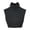 Black, variant on Kcodviy Women Solid Ruffle Detachable Blouse With False Collar Half Elastic Waist Shirt Collar Pan Half Blouse Undershirt Dickey Pan Dickey Half Shirts Embellished Tops for Women Turtleneck Women