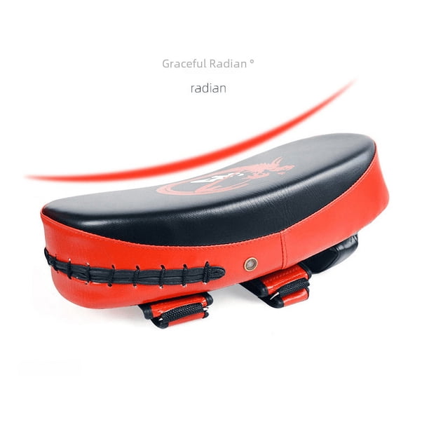 Objetivo de pie en arco Objetivo de boxeo Muay Thai Objetivo de mano de boxeo Objetivo de patada de arco engrosado para Muay Thai Objetivo de pie para entrenamiento de Sanda Equipo de entrenamiento