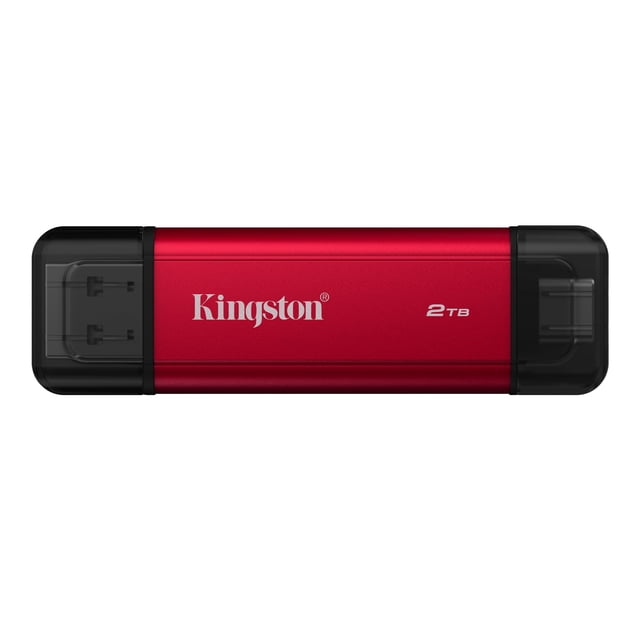 SSD portátil Kingston SPSD 2 TB USB-A/C 1050 MB/s