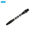 thumbnail image 3 of Uxcell 45mm Dart Shafts, Medium 2BA Thread Aluminum Dart Stems - 3 Pack (Silver Tone, Black), 3 of 5