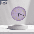 thumbnail image 2 of Reloj de Pared Clásico Función con Cuarzo purpura, 2 of 9