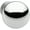 Chrome, variant on Baldwin 4960055BIN Spherical 1" Round Cabinet Knob From The Estate Collection - Nickel