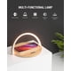thumbnail image 2 of Lámpara de noche inalámbrica COLSUR, lámpara de mesa táctil, luz nocturna LED con cargador de inducción con certificación Qi, luz nocturna táctil con brillo ajustable de 3 niveles., 2 of 5