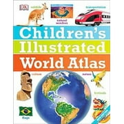 Atlas mondial illustré pour enfants, Simon Adams, John Woodward, et al. Relié