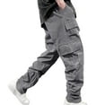 thumbnail image 1 of Jogging Pants Men, Multi Pocket Workwear Casual Pants, 1 of 7