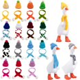 thumbnail image 1 of Desk Goose Outfits Neowedding, 30 unidades, sombreros y bufandas para tejer, 1 of 7