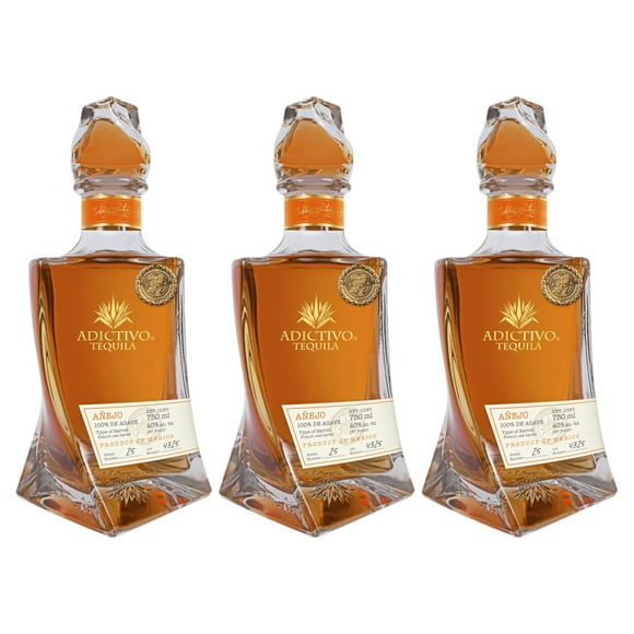 Tequila Adictivo Extra Añejo 750 ml Afictivo Extra Añejo