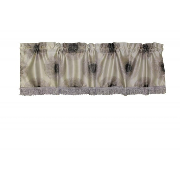 Emblem Vintage Damask Design 60" X 15" Window Valance