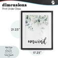 thumbnail image 4 of Stupell Industries French Country Unwind Leafy Herbs Black Framed Print Under Glass, 17 x 21, by Lettered and Lined, 4 of 8