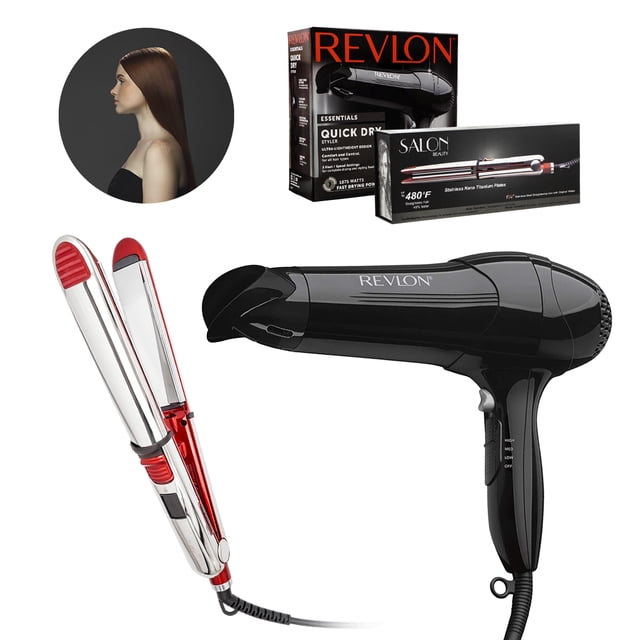 Plancha y Secadora de Cabello Revlon Profesionales Salon Beauty/ Revlon HM7000/Salon Beauty