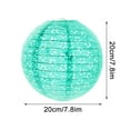 thumbnail image 2 of TFYZYY Hollow Paper Lanterns, 20cm Hanging Decoration, Folk Craft Ornament for Weddings, Parties, Cultural Events, 2 of 5