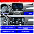 thumbnail image 2 of MOOKAKA 12.9 inch Carplay Screen/Radio/Multimedia Player for BMW X3 X4 2011-2017 Models Universal Car Navigation/GPS Upgrade Headunit Android Display 1080P Touch Screen Replace System, 2 of 16