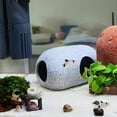 thumbnail image 2 of SZLYTYUN 2 Pieces Stackable Rock Cave Aquarium Decorations, Fish Aquarium Fish Rock House Hidden Tunnel Accessories Hidden Hidden Stone Decorations for Aquarium Shrimp Cichlids (Models A+B), 2 of 5