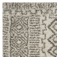 thumbnail image 5 of SAFAVIEH Hudson Raphael Geometric Shag Area Rug, Ivory/Grey, 5'1" x 7'6", 5 of 6
