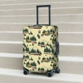 thumbnail image 5 of Uemuo Camping Caravan 1 Printed Washable Luggage Cover - Fashion Suitcase Protector Fits 18-32 Inch Luggage -Small, 5 of 9