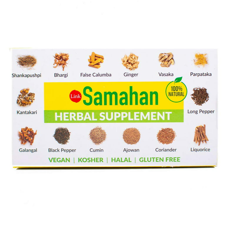Link Natural Samahan - Instant Ayurvedic Care 4g (30 Packets) - Serandib