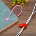 thumbnail image 5 of Unique Bargains Magnetic Cable Clips 7.5 Inch x 0.5 Inch Deep 5 Colors for Home, Kitchen, Office, 10 Pcs, 5 of 5
