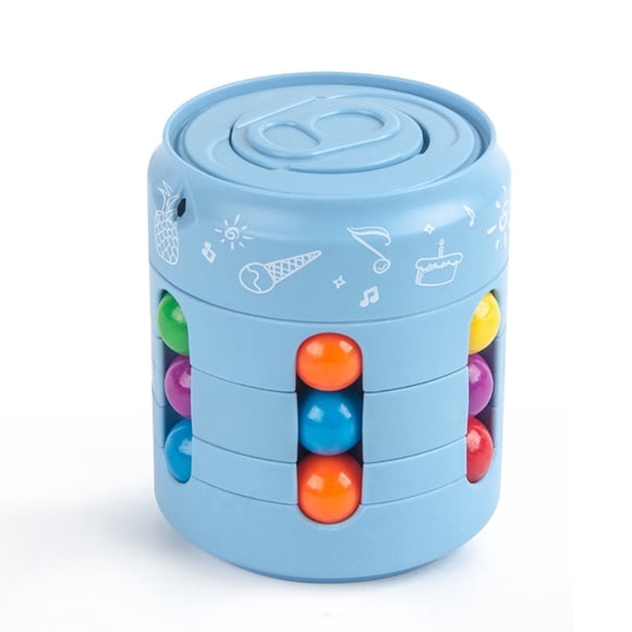Cans Magical Bean Cube Fingertip Toys Spinner Rotating Toys Reliever Stress Toys For Boys Girls 3-6 years