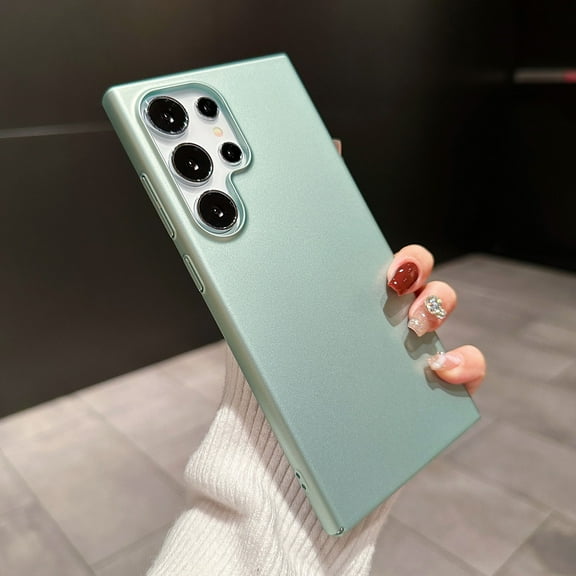 Feishell for Samsung Galaxy S24 Ultra Premium Case, Hard PC Slim Design Lightweight Protection Shock-Resistant Ultra-Thin Perfect Fit Anti-Scratch Durable Cover for Samsung Galaxy S24 Ultra,Cyan