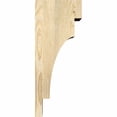 thumbnail image 3 of 6"W x 8"D x 20"H Mediterranean Rough Sawn Corbel, Douglas Fir, 3 of 9