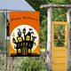 thumbnail image 4 of 2 piezas de bandera de Halloween, pancarta de Halloween, bandera de jardín al aire libre, decoración familiar al aire libre, decoración de fiesta de Halloween, 4 of 4