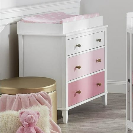 - Little Seeds Monarch Hill Poppy 3-Drawer Dresser, Multiple Colors