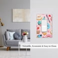 thumbnail image 5 of Disketp Cupcakes and Donuts Decorative Light Switch or Outlet Wall Plate with Safety Cover-Style U, 5 of 6