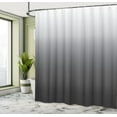 thumbnail image 3 of Ambesonne Ombre Shower Curtain, Greyscale Tone Change Theme, 69"Wx84"L, Grey White, 3 of 3