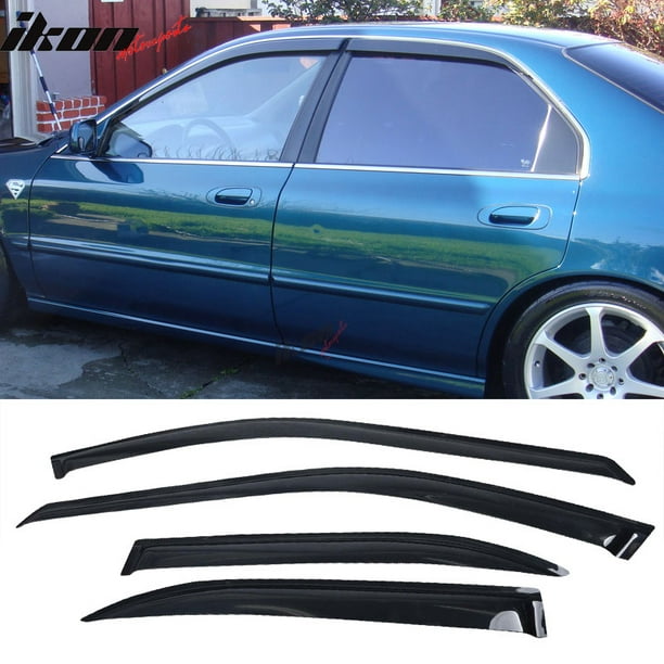 Compatible with 9497 Honda Accord Sedan Acrylic Window Visors Vent