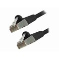 thumbnail image 1 of Comprehensive - Patch cable - RJ-45 (M) to RJ-45 (M) - 5 ft - 0.2 in - STP - CAT 6 - molded, snagless, stranded - black, 1 of 2