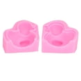 thumbnail image 2 of Fondant Molds, Chocolate  Flexible Soft Pink Cute Attractive Decorative  For DIY Project For Home For Kitchen, 2 of 8