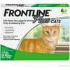 FRONTLINE Plus Flea and Tick Treatment for Cats 6 count