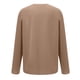 thumbnail image 5 of Sudadera de gran tamaño con estampado de letras y texto divertido para mujer, cuello redondo, manga larga, suelta, blusa individual Pompotops  gfhjh18858, 5 of 5