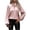 *1-Pink, variant on VBVC Women's Satin Collared Top,Ladies Long Lantern Sleeve Blouse,Dressy Business Shirt For Women,Pink,Size XL