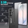 thumbnail image 3 of 2-Pack Samsung Galaxy S26 Plus Screen Protector, Tempered Glass for S26 Plus, Sensitive Touch & Fingerprint Unlock, Anti-Scratch Case Friendly Bubble Free Easy Install, 3 of 7