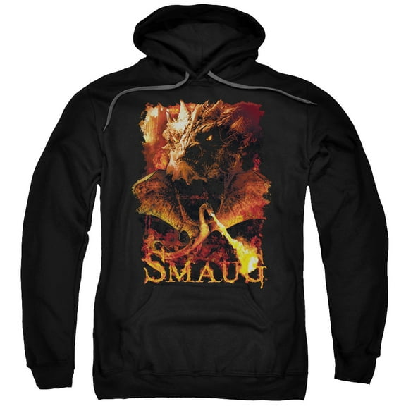 Hobbit Men's Smolder Hooded Sweatshirt XX-Large Black