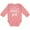 Mauve, variant on Inktastic Nanny Girl Granddaughter Girls Long Sleeve Baby Bodysuit