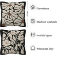 thumbnail image 5 of Floral Pillow Covers,Abstract Boho Black Floral Reversible Pillow Covers 18x18,Neutral Botanical Flowers Throw Pillow Covers for Home Living Room Bedroom,Floral Pillow Covers Gifts for Women Girls, 5 of 5