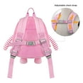 thumbnail image 3 of Mochila GAGAKU para niños pequeños con correa para niñas de 2 a 5 años, color rosa, 3 of 7