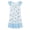 Blue Floral, variant on Aideaone Girls Nightgowns Cute Princess Sleepwear Flutter Sleeve Pajamas Nightie Dress Pink 5-12 Years