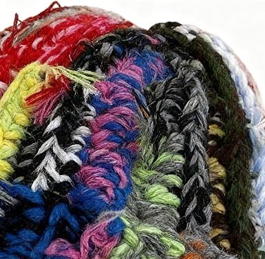 Winter Beanie,Colorful Striped Thermal Beanie,Comfortable Knitted Hat - for Winter Daily Commuting Skiing Indoor Outdoor Travel Office